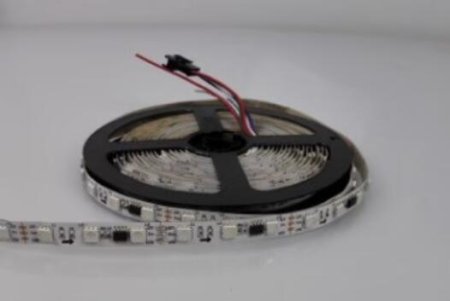 (image for) DC 12V TM1914 Breakpoint Continuingly 5050 RGB Color Changing Addressable LED Strip Light 16.4 Ft (500cm) 30LED/Mtr LED Pixel Flexible Tape White PCB