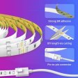 (image for) Smart LED Strip Lights, 16.4ft WiFi LED Light Strip Work with Alexa and Google Assistant, 16 Million Colors with App Control and Music Sync LED Lights for Bedroom, Kitchen, TV, Party