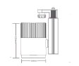 (image for) LED Spotlight 30W Cut-out 155MM Diameter 6.2" White Recessed LED Dimmable/Non-Dimmable LED Ceiling light