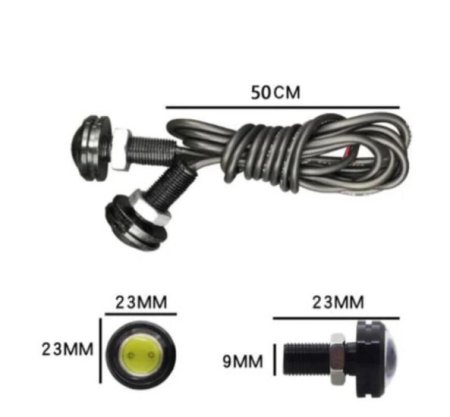 (image for) 10x3W High Power LED Daytime Running Light Kit