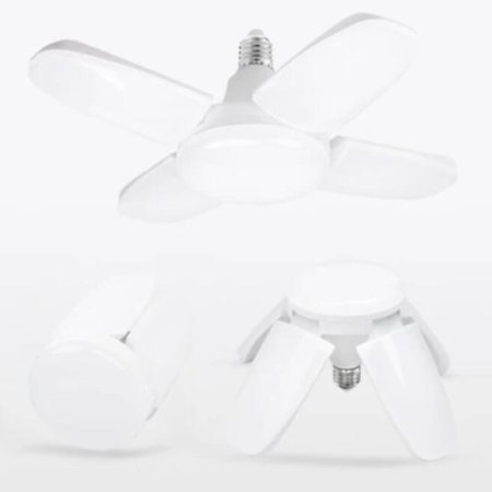 (image for) 60W LED Shop Light Deformable LED Garage Lights CRI80+ 6000LM 6500K White 400W Equivalent