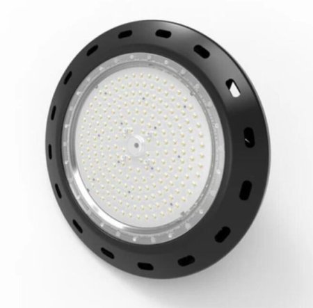 (image for) 150W UFO LED High Bay Light Fixture 13000LM CRI>80 IP65 Waterproof 100-277VAC Non-Dimmable for Warehouse & Supermarket