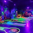 (image for) 100W 385-400nm LED UV Black Light Bar, Black Lights for Glow Party, Black light with Plug &Switch, Glow Light for Halloween, Fluorescent Body Paint, Stage Lighting