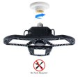 (image for) LED Garage Light 60W CRI 80 6000LM 6000K Deformable E26/E27 Base LED Ceiling Light for Garage