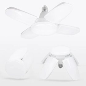 60W LED Shop Light Deformable LED Garage Lights CRI80+ 6000LM 6500K White 400W Equivalent