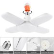 (image for) 60W LED Shop Light Deformable LED Garage Lights CRI80+ 6000LM 6500K White 400W Equivalent