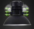 (image for) 150W High Power Fin Heat Sink LED IP44 Waterproof LED High Bay Light with Aluminum Reflector