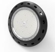(image for) 200W UFO LED High Bay Light Fixture 17000LM CRI>80 IP65 Waterproof 100-277VAC Non-Dimmable for Warehouse & Supermarket