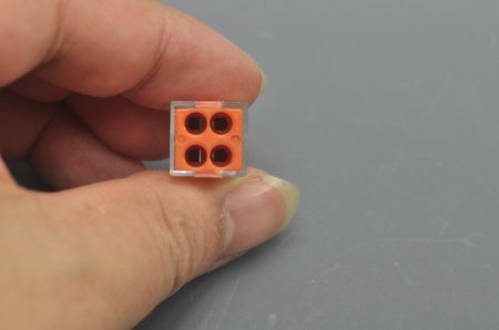 (image for) Wire Connector 1-2.5 Square Hard Wire Junction Box Building Terminals PCT-104