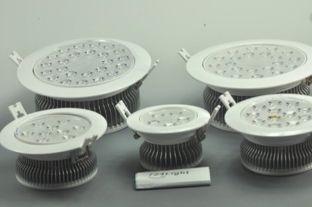 (image for) 3W LD-CL-CPS-01-3W LED Down Light Cut-out 70mm Diameter 3.4" White Recessed Dimmable/Non-Dimmable LED Down Light