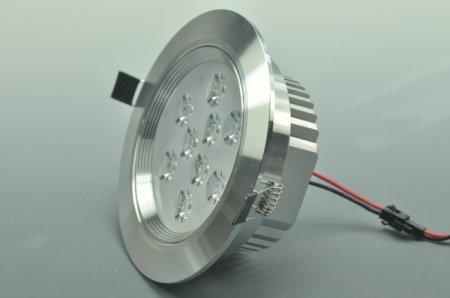 (image for) 9W CL-HQ-01-9W Recessed Ceiling light Cut-out 114mm Diameter 5.5" Silver Recessed Dimmable/Non-Dimmable LED Downlight