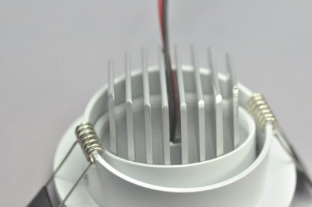 (image for) 3W CL-HQ-02-3W LED Down Light Cut-out 68.5mm Diameter 3.3" White Recessed Dimmable/Non-Dimmable LED Down Light