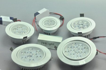 (image for) 5W CL-HQ-02-5W LED Downlight Cut-out 90mm Diameter 4.3" White Recessed Dimmable/Non-Dimmable Ceiling light