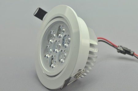 (image for) 7W CL-HQ-02-7W LED Ceiling light Cut-out 90mm Diameter 4.3" White Recessed Dimmable/Non-Dimmable LED Downlight