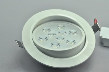 (image for) 9W CL-HQ-02-9W Recessed Ceiling light Cut-out 113mm Diameter 5.5" White Recessed Dimmable/Non-Dimmable LED Downlight