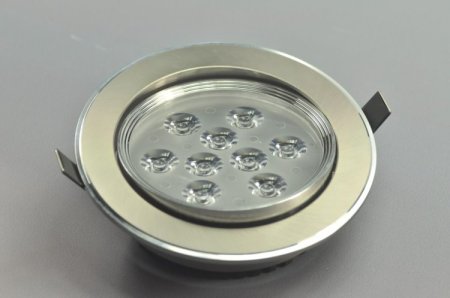 (image for) 9W CL-HQ-04-9W Recessed Ceiling light Cut-out 114mm Diameter 5.4" Gray Recessed Dimmable/Non-Dimmable LED Downlight