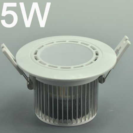 (image for) 5W LD-DL-CPS-01-5W LED Down Light Cut-out 80mm Diameter 4" White Recessed Dimmable/Non-Dimmable LED Down Light