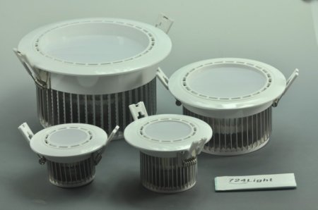 (image for) 9W LD-DL-CPS-01-9W LED Down Light Cut-out 125mm Diameter 5.7" White Recessed Dimmable/Non-Dimmable LED Down Light