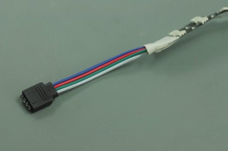 (image for) Black Double RGB LED Flexible Light Strip SMD5050 Multicolor Strip Light 12V 5 meter(16.4ft) 600LEDs