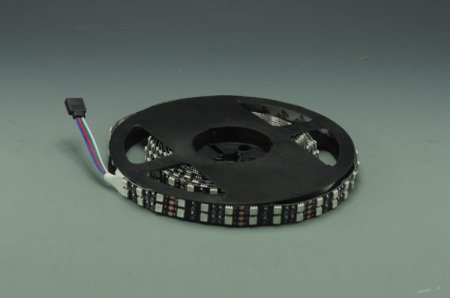 (image for) Black Double RGB LED Flexible Light Strip SMD5050 Multicolor Strip Light 12V 5 meter(16.4ft) 600LEDs