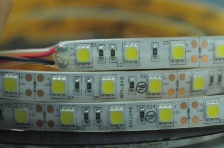 (image for) IP67 Waterproof SMD5050 Flexible 12V Strip Light Can be put into Water Strip Lighting 5 Meter(16.4ft) 300LEDs