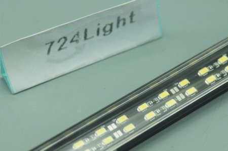 (image for) Black 1meter 39.3inch Bestsell Double Row LED Bar 144LEDs 5050 5630 Rigid Bar