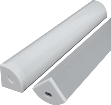 (image for) 45 degree right angle line light hard light strip shell aluminum groove 1616