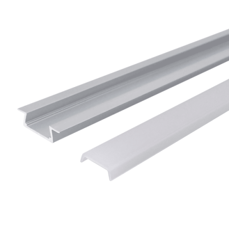 (image for) 1506 embedded installation convenient seamless docking cabinet office line light hard light strip aluminum groove shell kit