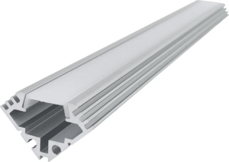 (image for) V-type 1919 triangular aluminum groove line light hard light bar aluminum groove shell kit