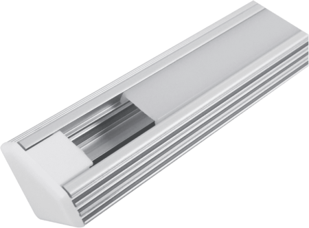 (image for) V-type 1919 triangular aluminum groove line light hard light bar aluminum groove shell kit