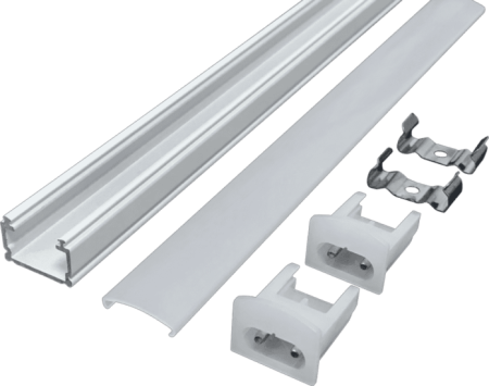 (image for) T5 shadowless butt line light hard light bar aluminum groove shell kit 1916