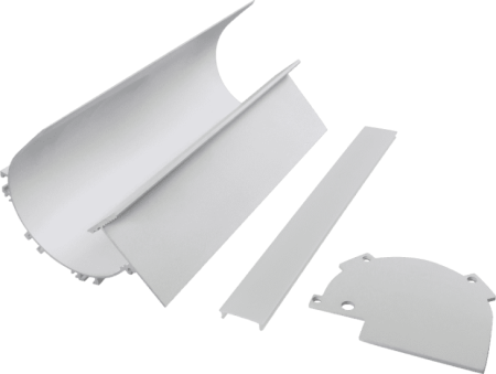 (image for) 10069 Pre-embedded corner line light hard light strip shell aluminum groove