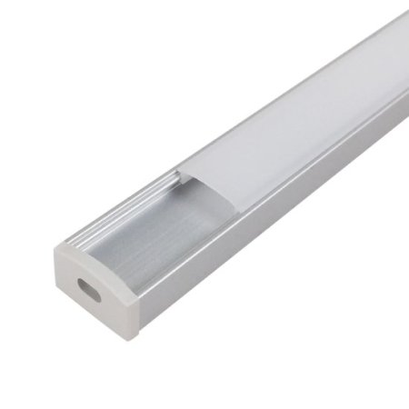 (image for) New 1307 with magnet magnetic installation shelf line light hard light bar aluminum groove shell kit