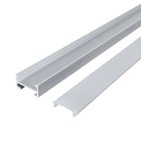 (image for) New 1307 with magnet magnetic installation shelf line light hard light bar aluminum groove shell kit