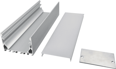 (image for) 10 cm 10035 splicable office commercial high-end linear light straight light aluminum groove shell kit