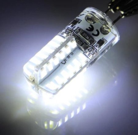(image for) 10 Pack G4 LED Light Bulb Bi-Pin Silicon Encapsulation 12V 2W 140-160Lumen 48x3014 LEDs Dimmable 20W Equivalent