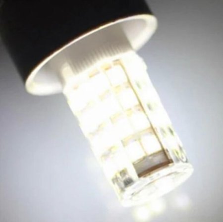 (image for) 110V-130V /200-240V AC G4 Bi-Pin Base Spotlight Lighting Dimmable 5W Replace 45W G4 Halogen Lamp, for Under-Cabinet Lights, Ceiling Lights, Pack of 10