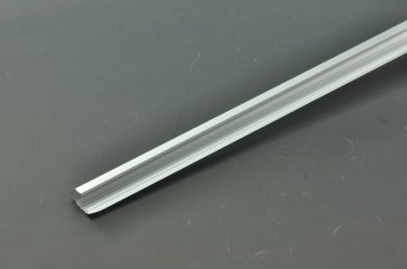 (image for) LED Aluminium Profile LED Strip Light Aluminium Profile 1M V Flat Type Rail Aluminium