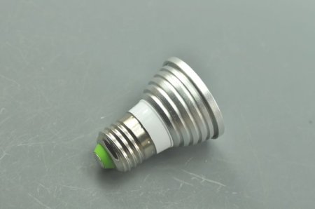 (image for) 3W LED RGB bulb energy-saving lamp E27 with 24Key IR