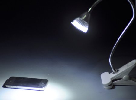 (image for) LED Desk Lamp Flexible LED Desk Lamp Clamp LED Lamp On Laptop For Reading
