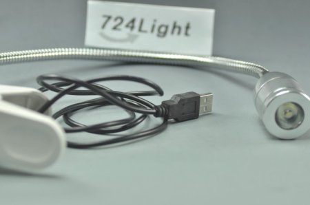 (image for) LED USB Table Lamp Flexible Reading LED Desk lighting Clip On Clamp On Laptop