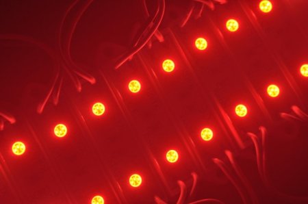 (image for) 5050 SMD LED Modules 5050 2 LED Modules 45x12MM 12V 0.5W Waterproof IP65 Modules