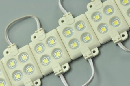 (image for) 5050 SMD LED Modules 4 LED 5050 Modules Injection Molding 36x36MM 12V 1W Waterproof Modules
