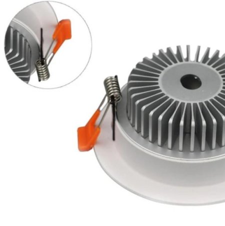 (image for) 10 Pack 3W Dimmable Antifog LED Downlight CRI80 Flat Diffuser Ceiling Light -2-3/8'' Cutout