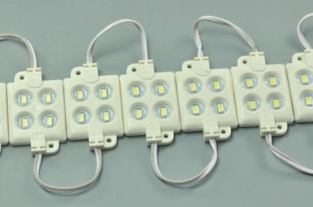 (image for) 5630 SMD LED Injection Modules 5630 4 LED Injection Molding Modules 36x36MM 12V 2W Waterproof Modules