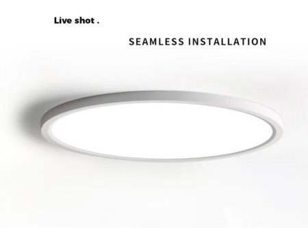(image for) 12 Inch 24W Flush Mounting Modern LED Ceiling Lights for Bedroom, Kitchen, Bathroom