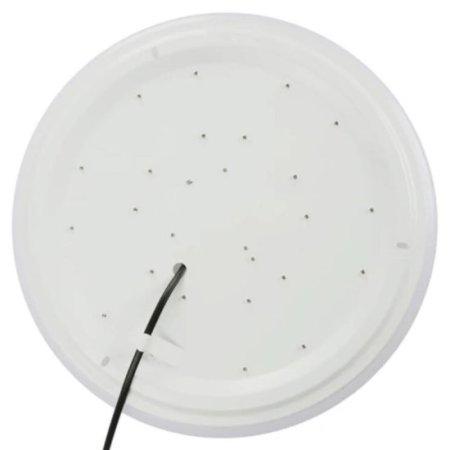 (image for) 24W 14.96 inch (380mm) LED Ceiling Light Fixture CCT changable & Dimmable with RF controller Round Acrylic Shade White Finish Modern LED Flush Mount