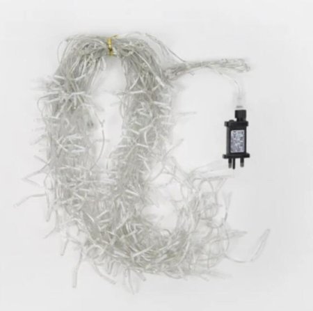 (image for) 2PCS Pack of Christmas Icicle Lights Outdoor, 400 LEDs 32.8ft 8 Modes Fairy Icicle String Lights with 75 Drops, LED Christmas Twinkle Lights for Holiday, Party, Wedding, Christmas Decorations