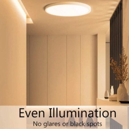 (image for) Modern LED Ceiling Light Fixture 9 Inch 18W Kitchen Bedroom Bathroom Ceiling Lamp