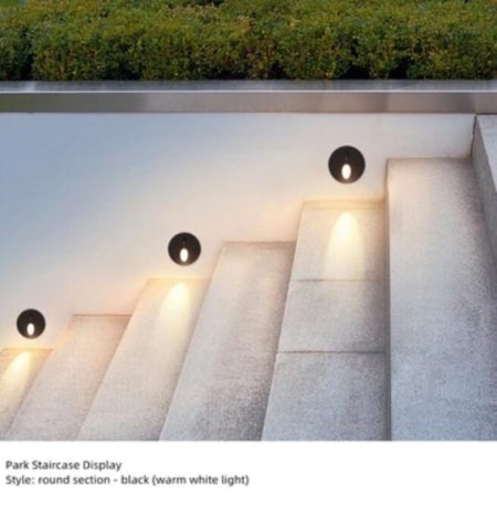 (image for) 4PCS Pack 3W AC100-240V IP65 Waterproof LED Wall Light Infrared Induction LED Stair Lights